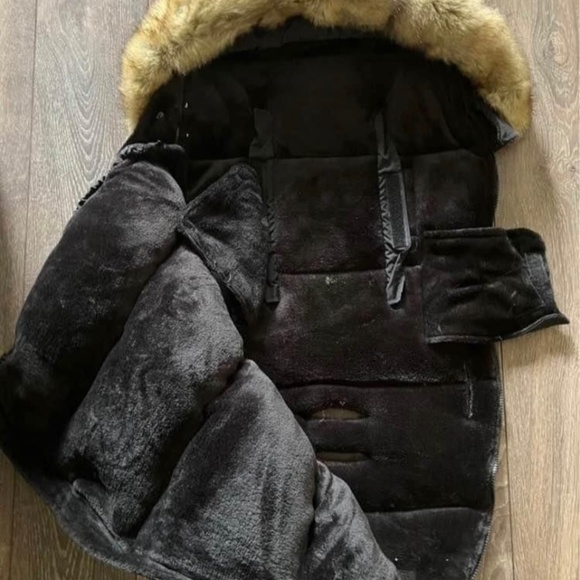 Winter footmuff for stroller - Picture 3 of 4